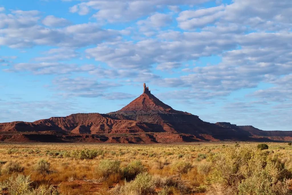 Desert Butte Landscape