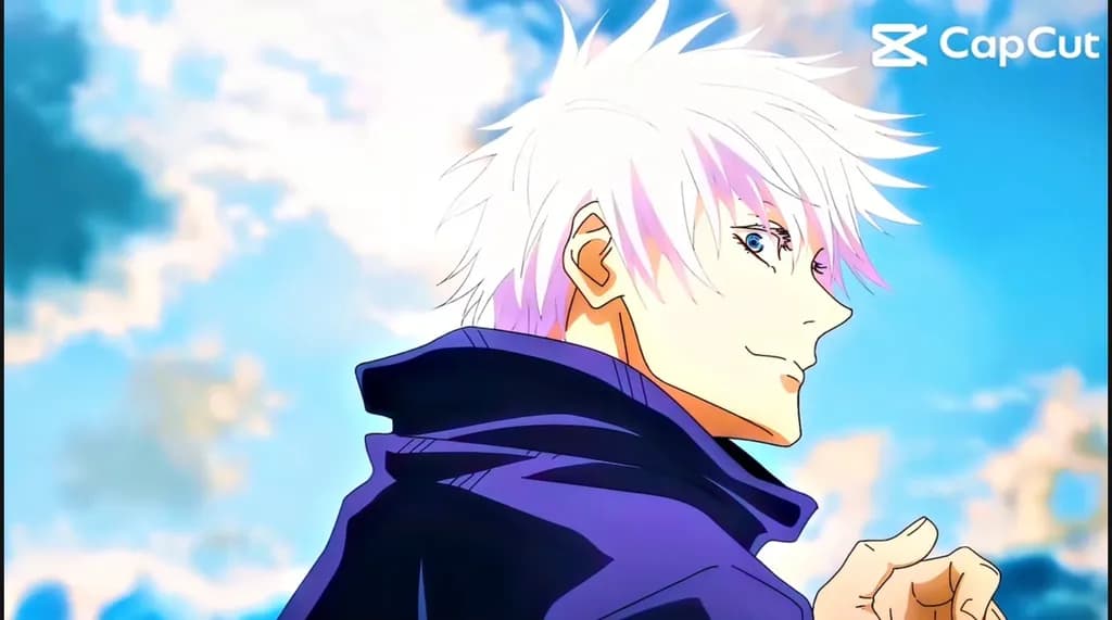 White-haired Character