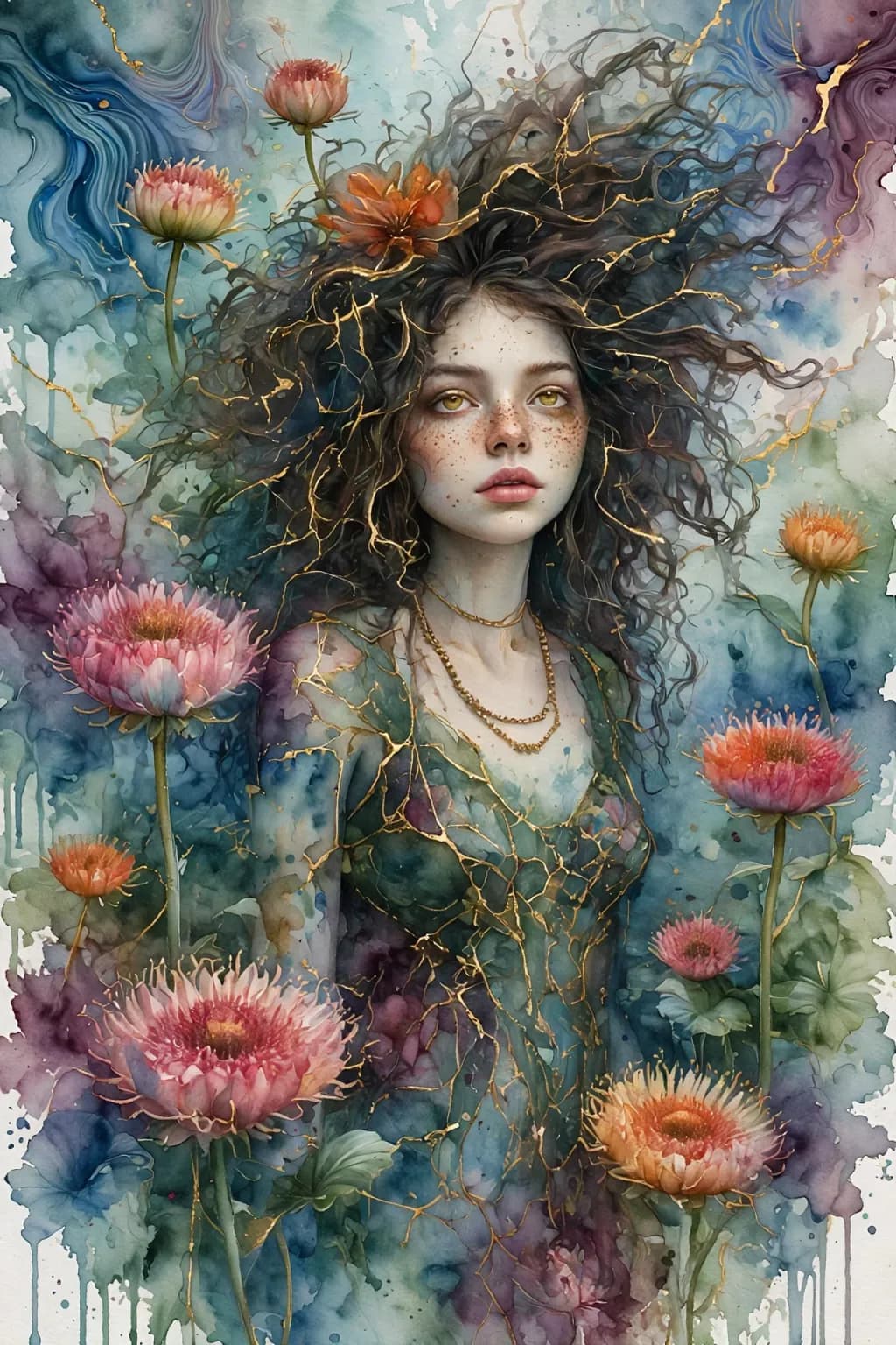 Floral Portrait