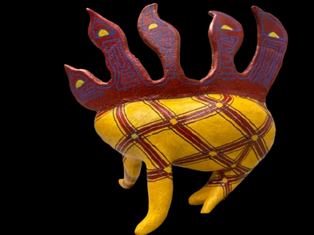 Plaid Stegosaur