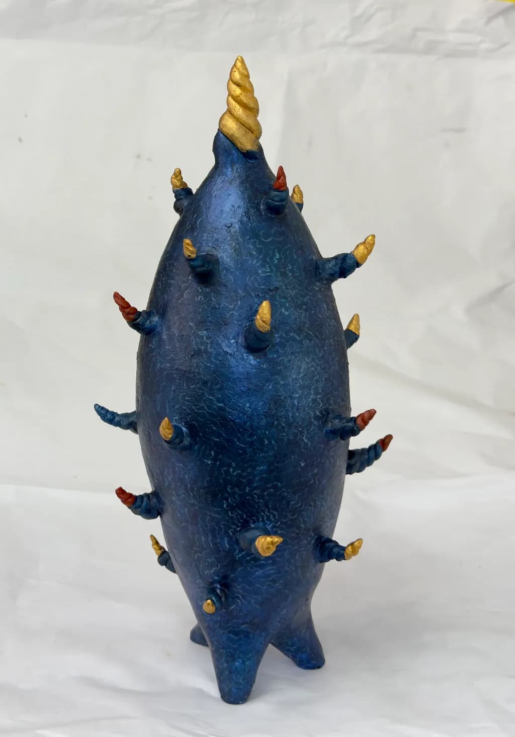 Spiked Blue Pod
