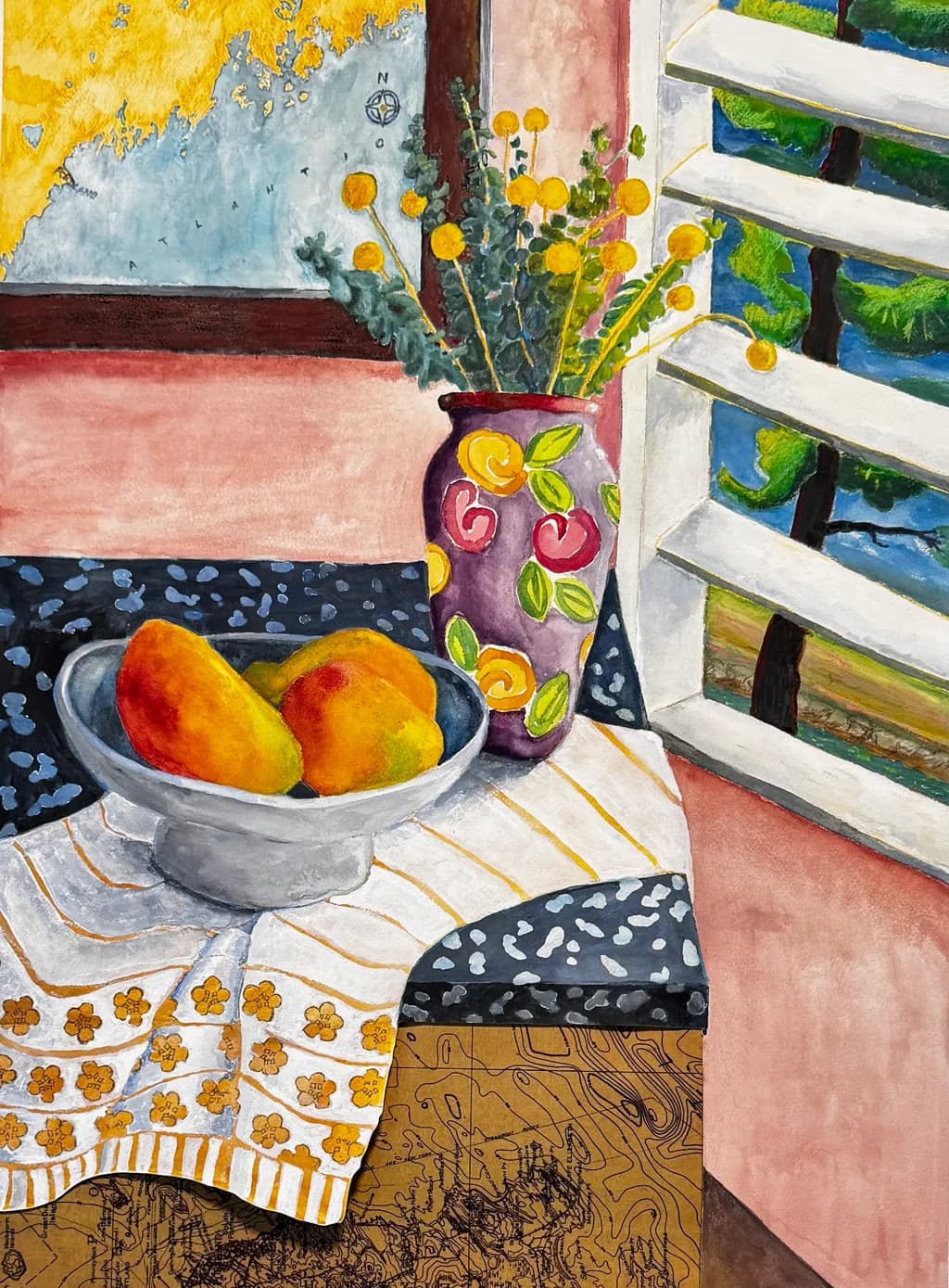 Mango Still Life