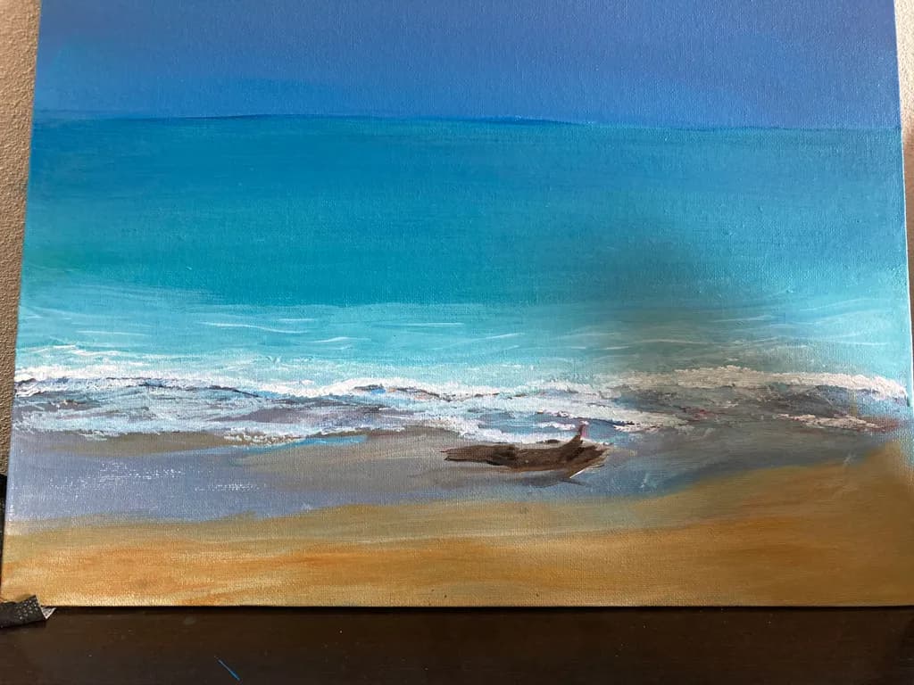 Ocean Shoreline Calm