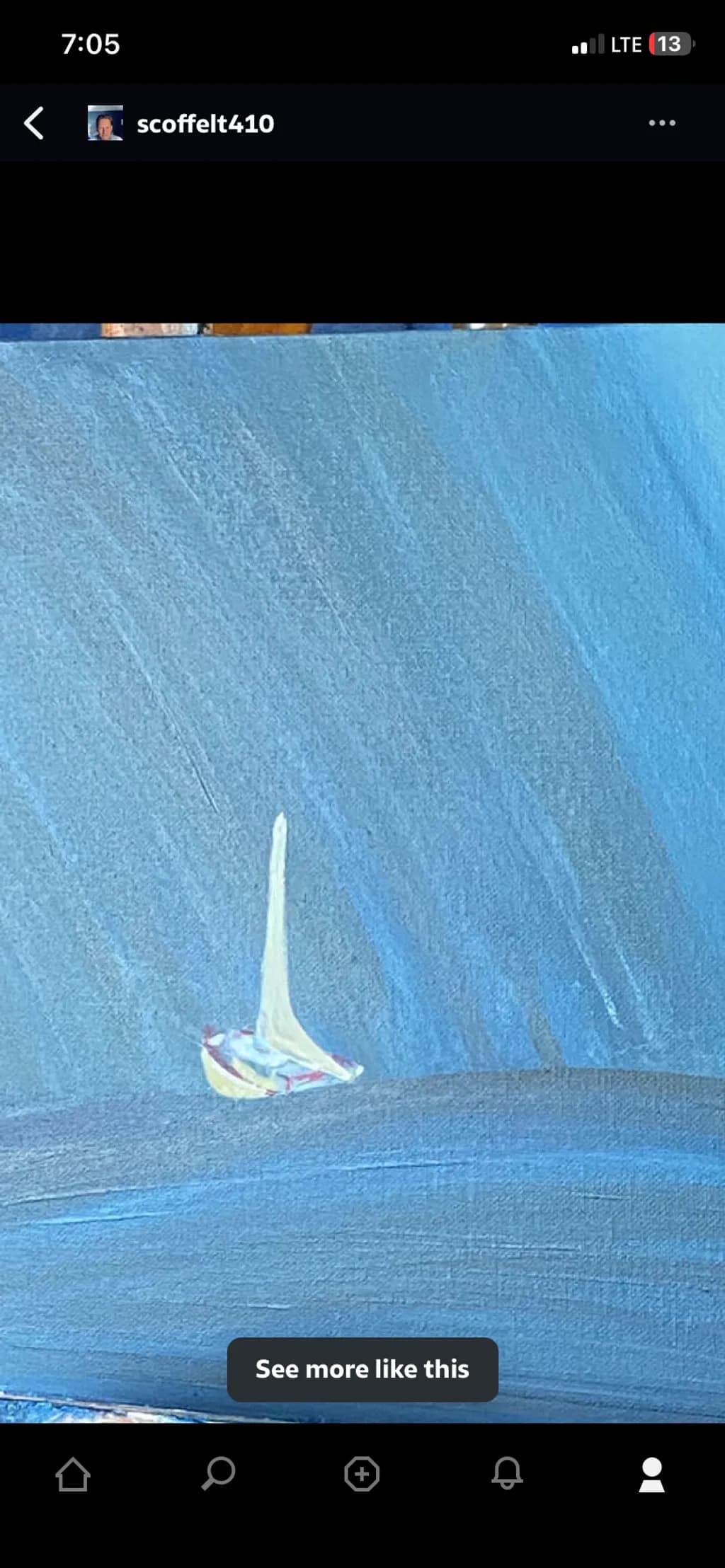 Sailboat at Dusk