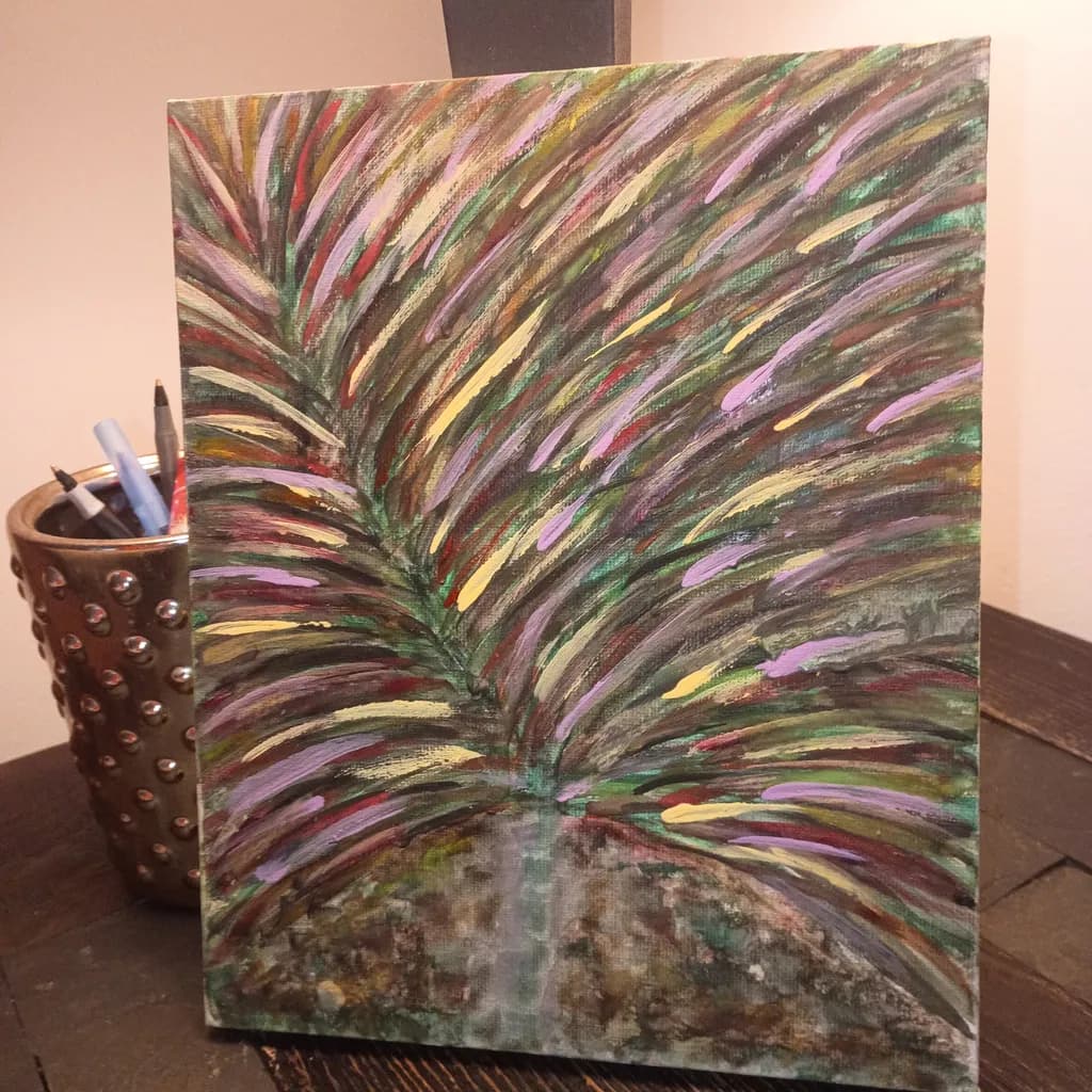 Palm Fronds Cascade