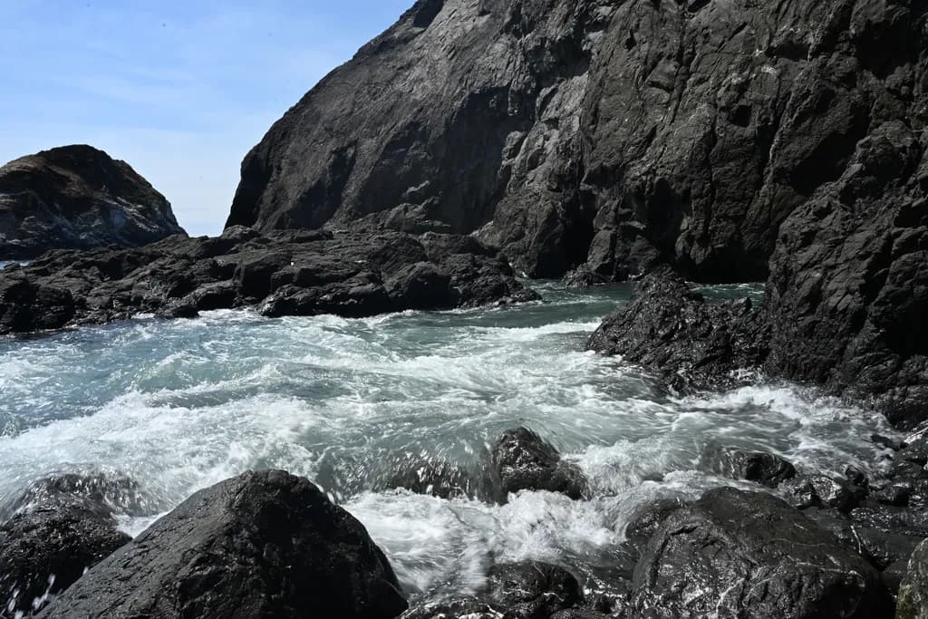 Rocky Shore Waves