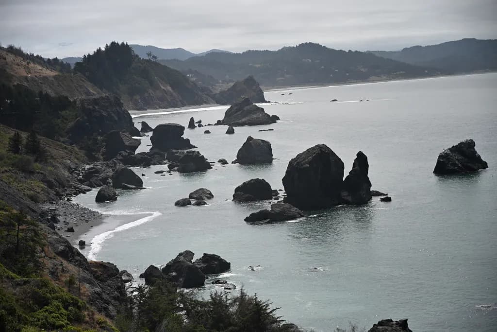 Rocky Coastal Shoreline