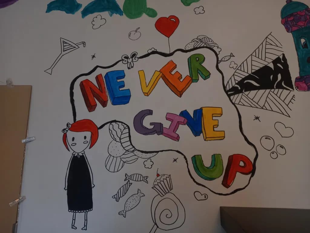 Never Give Up Artwork