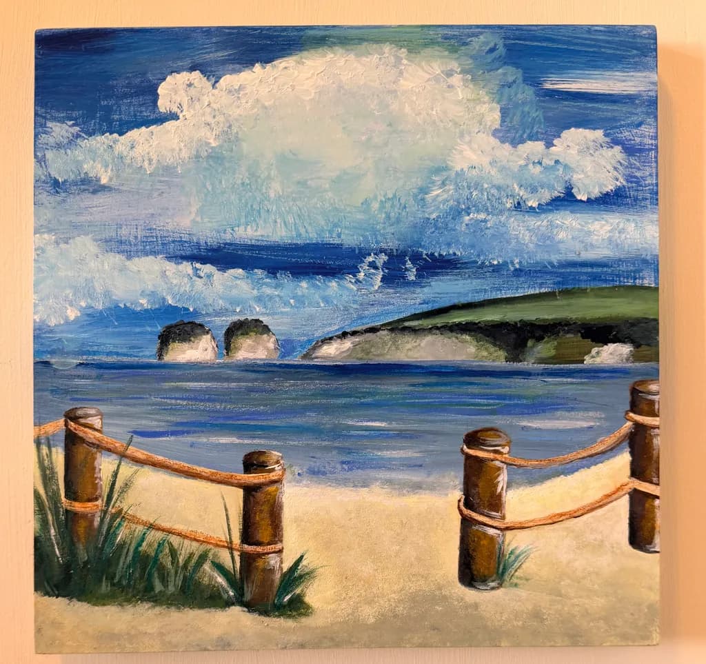 Beach Fence View