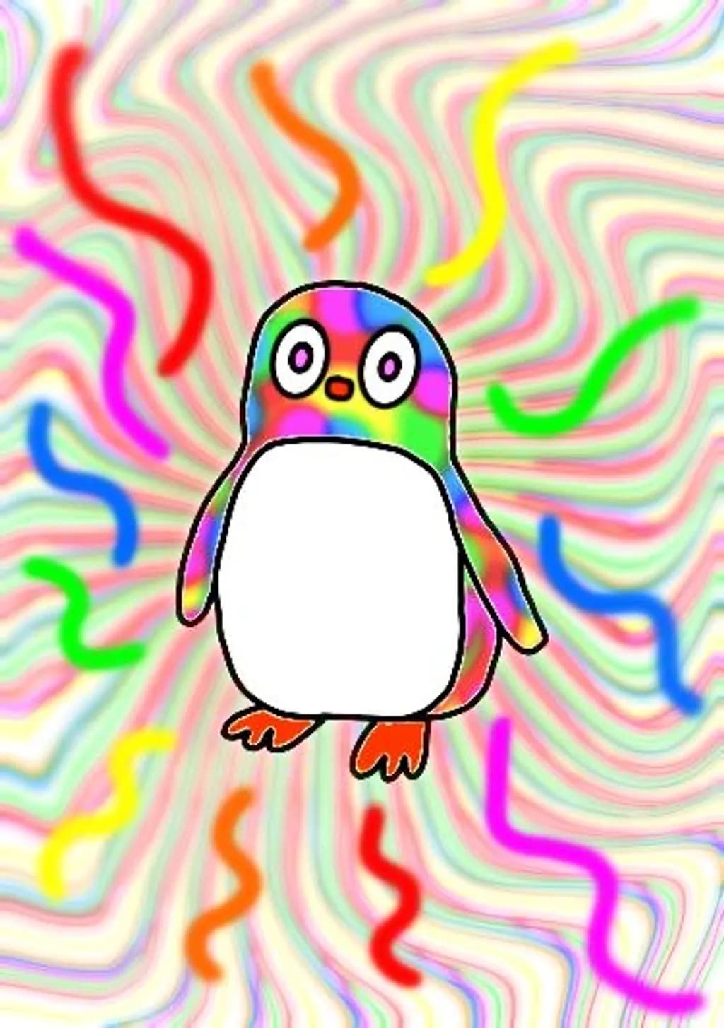 Colorful Penguin