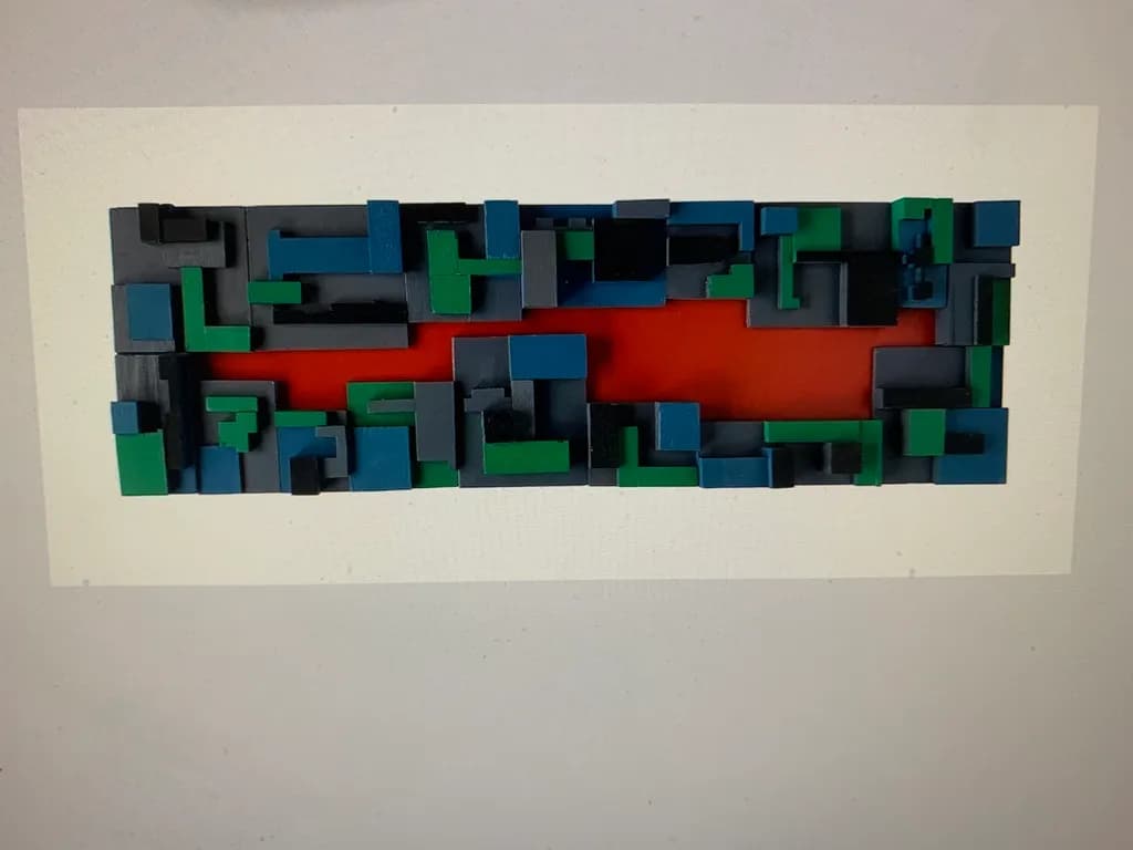 Architectural Red Field
