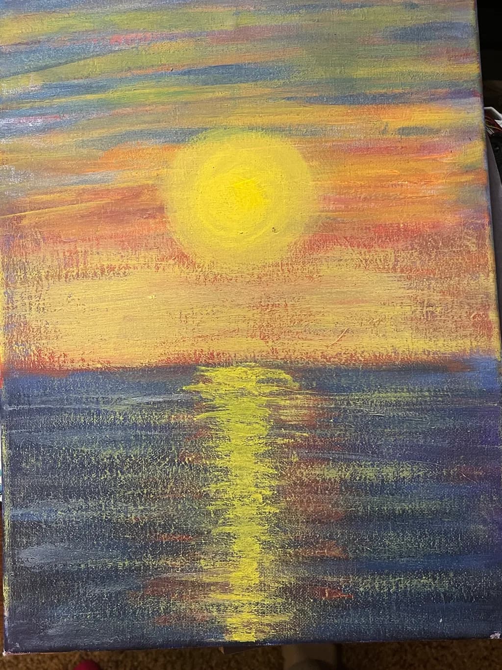 Sunset Over Water