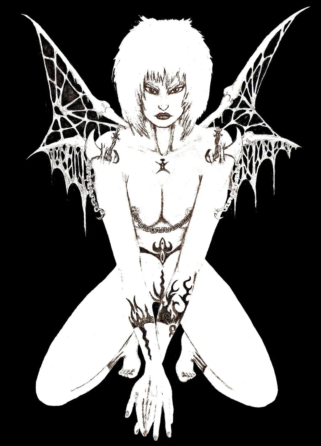 Dark Winged Femme