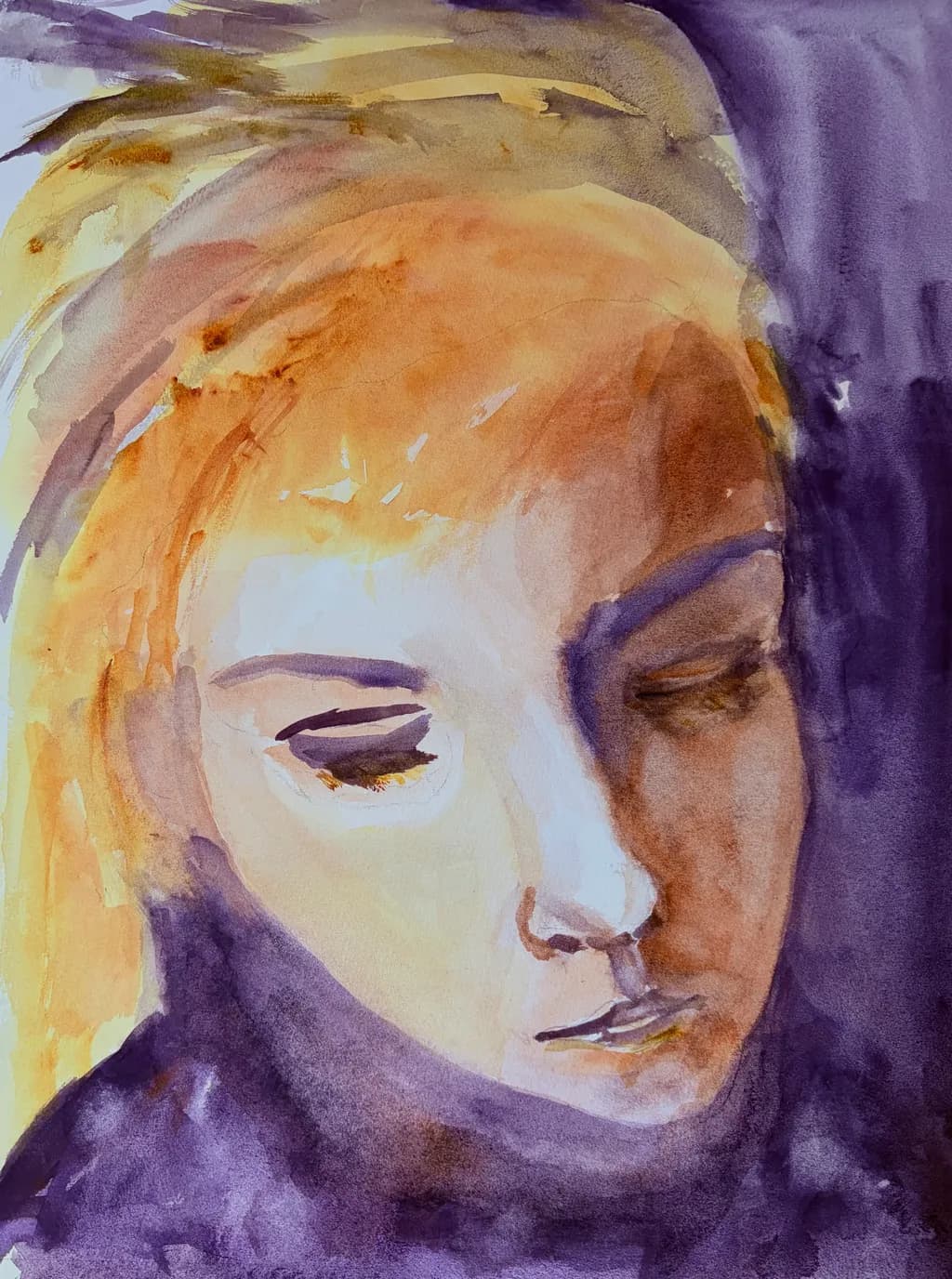 Contemplative Portrait