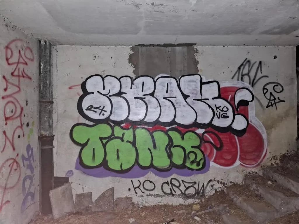 Urban Graffiti Wall