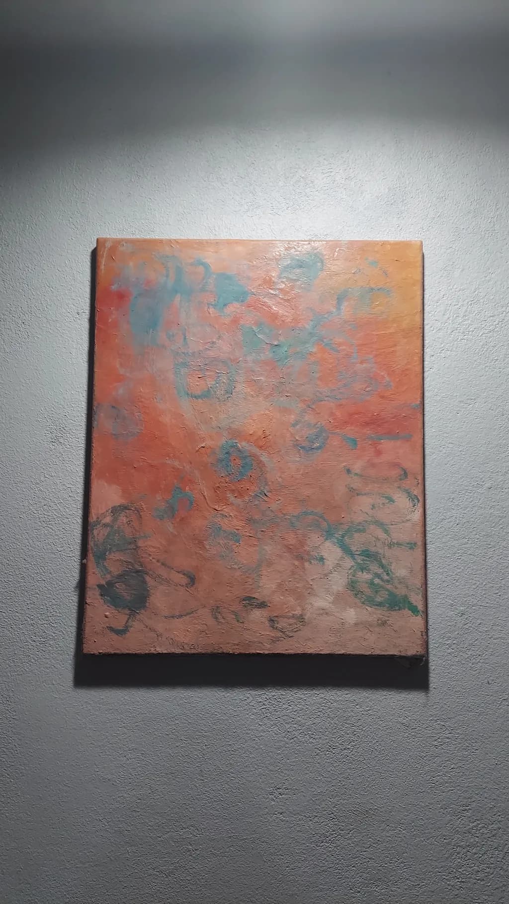 Coral Teal Drift