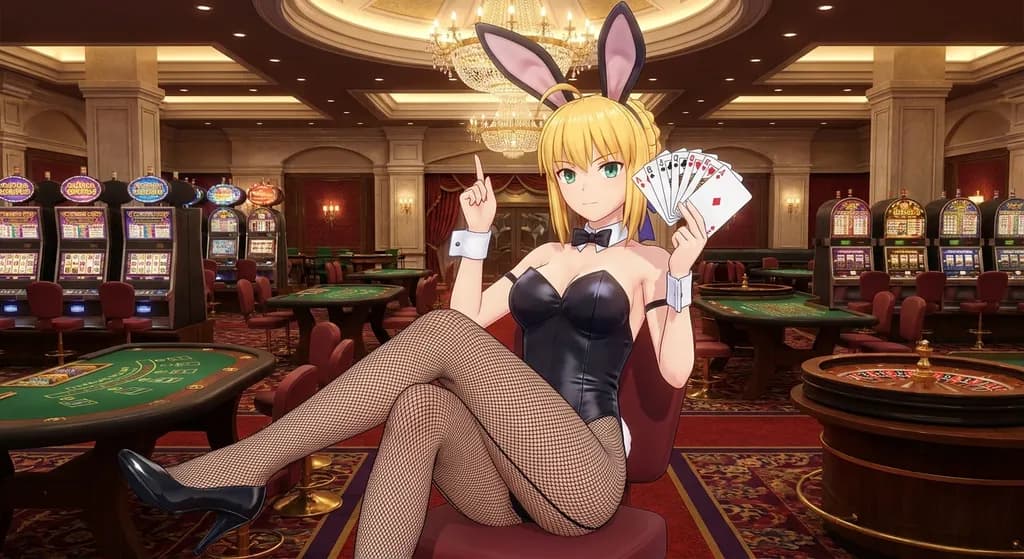 Casino Bunny Dealer