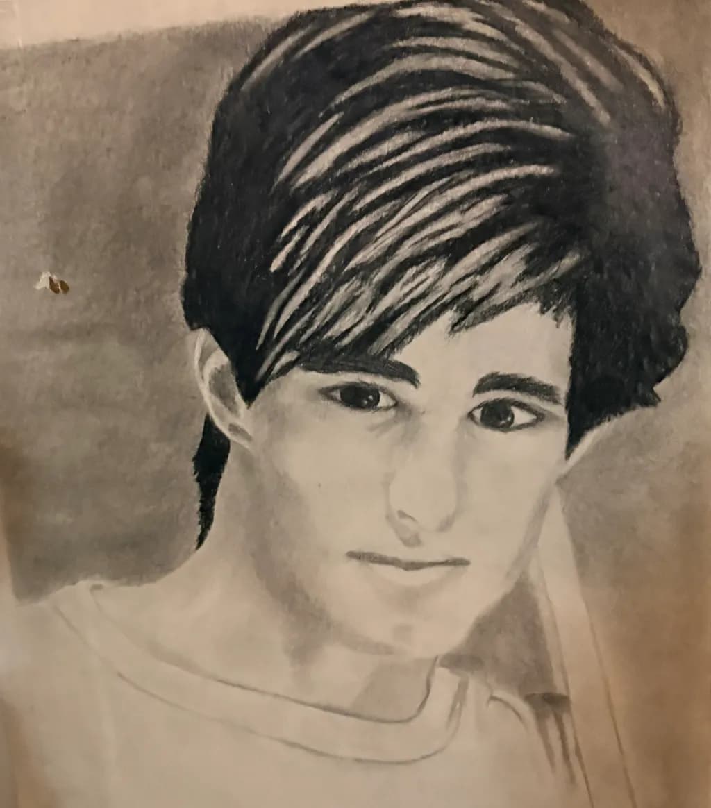 Monochrome Portrait Sketch