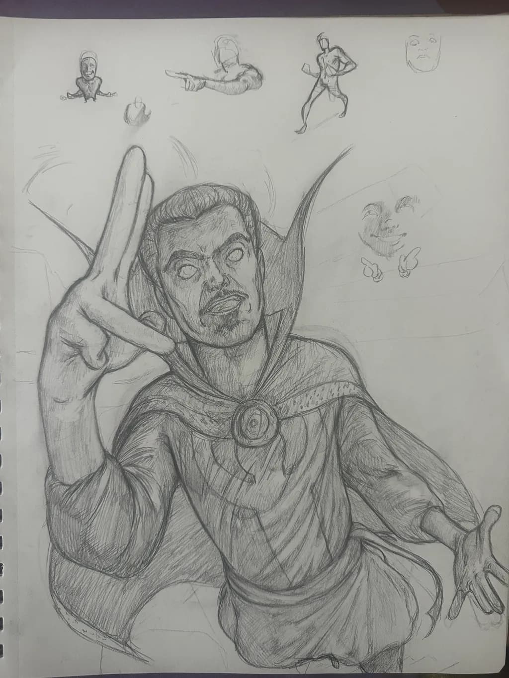 Caped Character Study