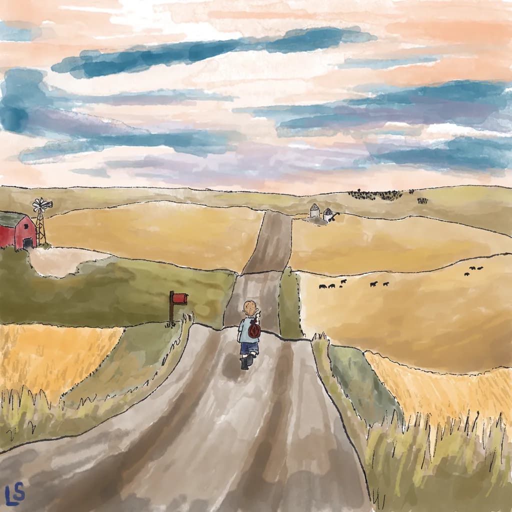 Road Through the Fields