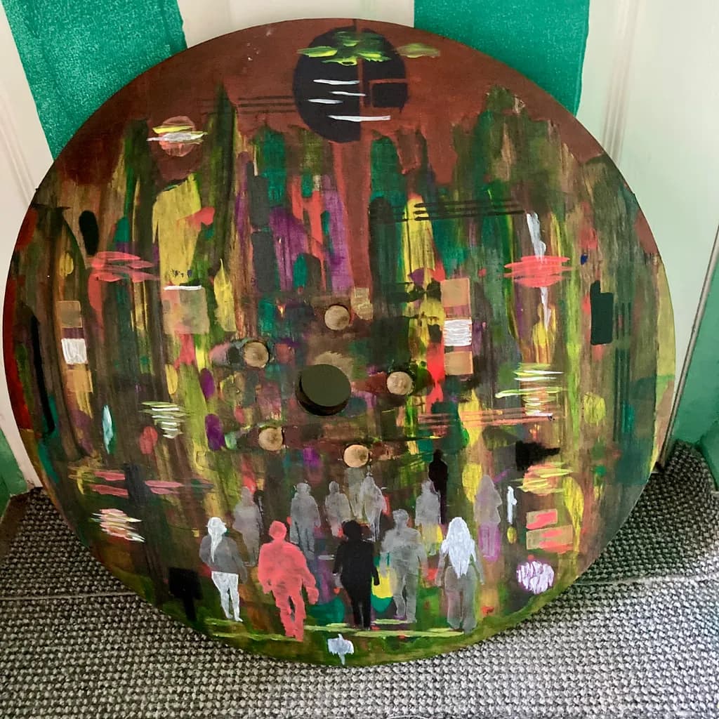 Urban Mosaic Figures