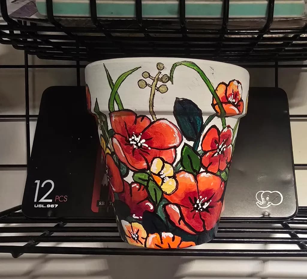 Poppy Garden Planter