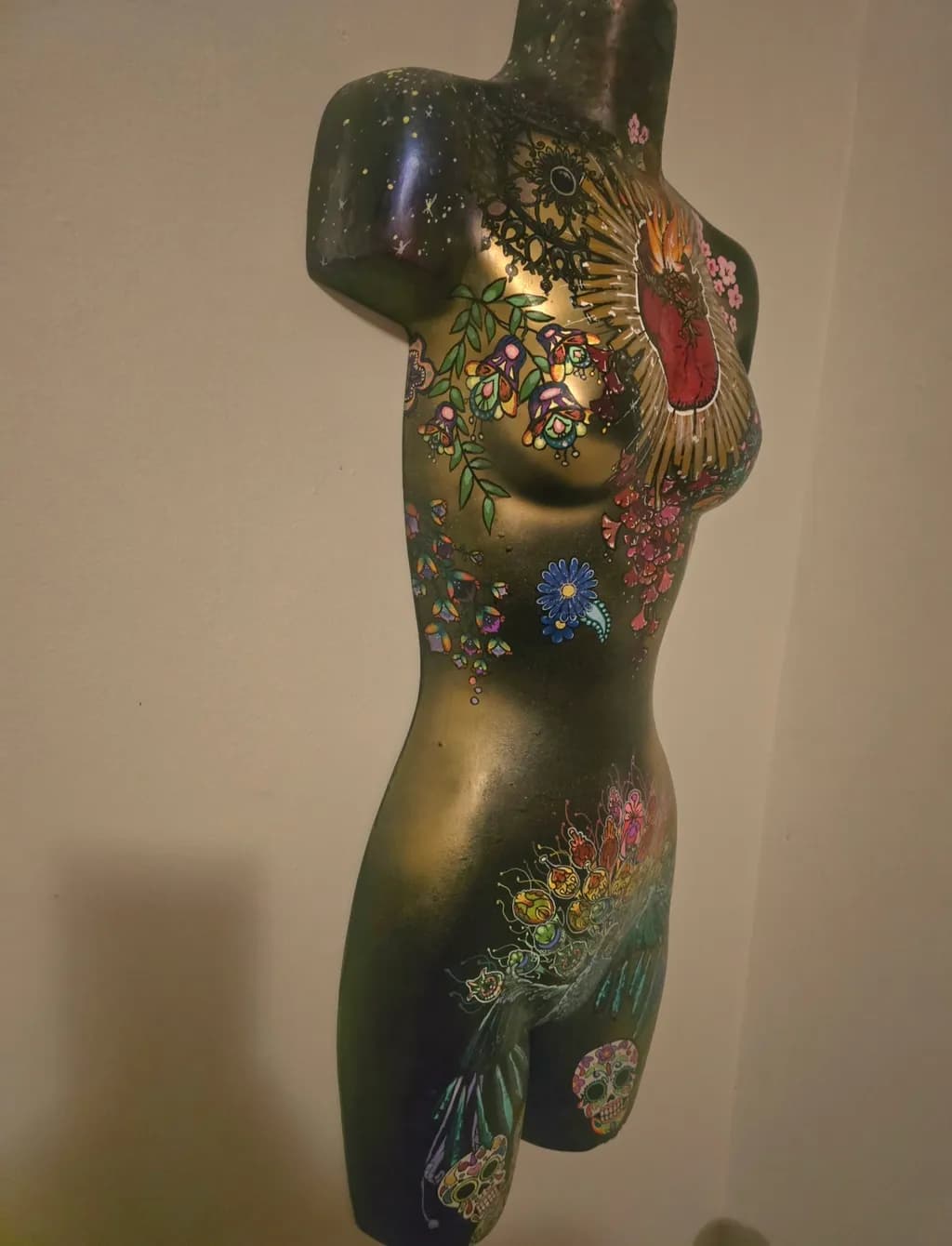 Floral Calavera Muse