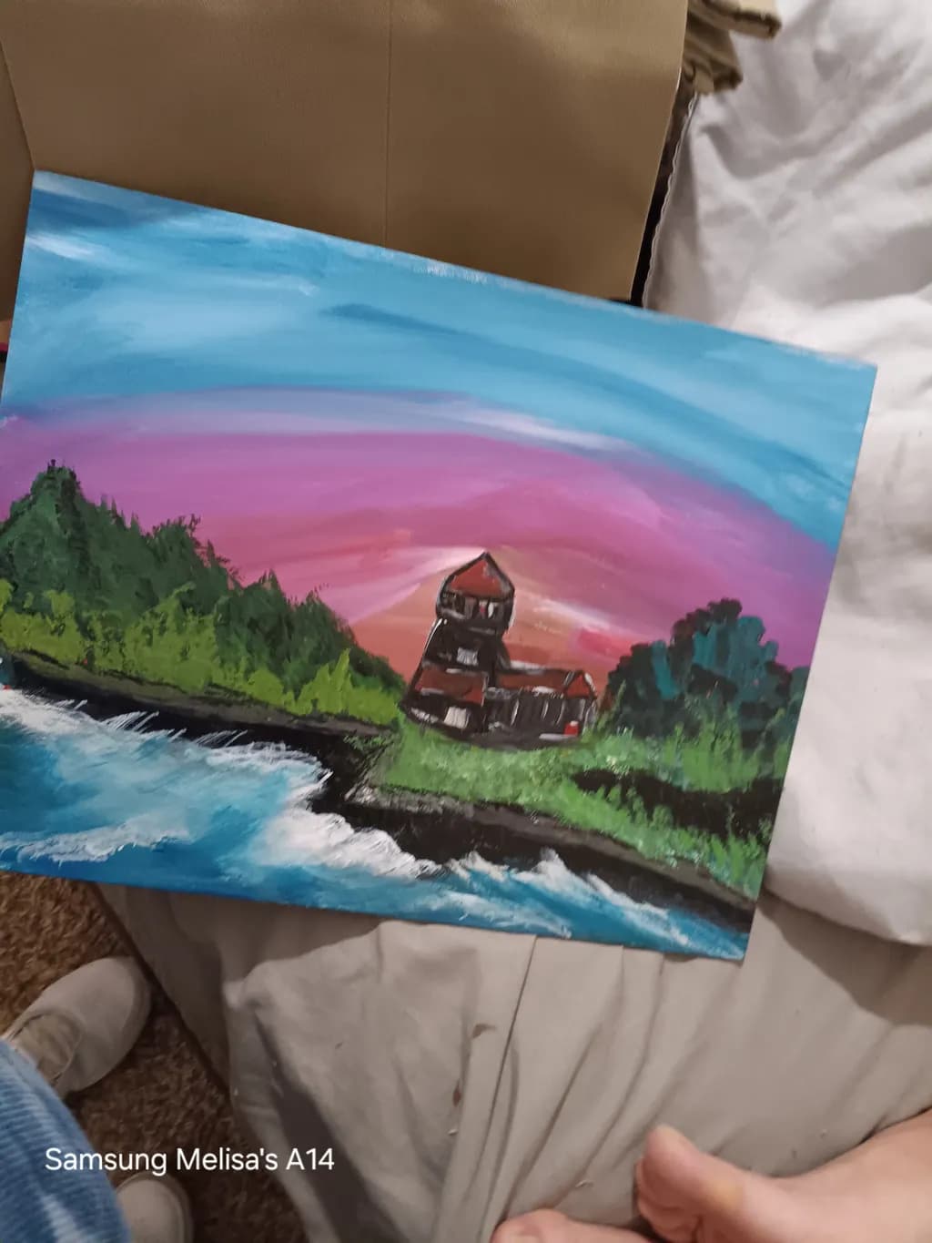 Coastal Lighthouse Sunset