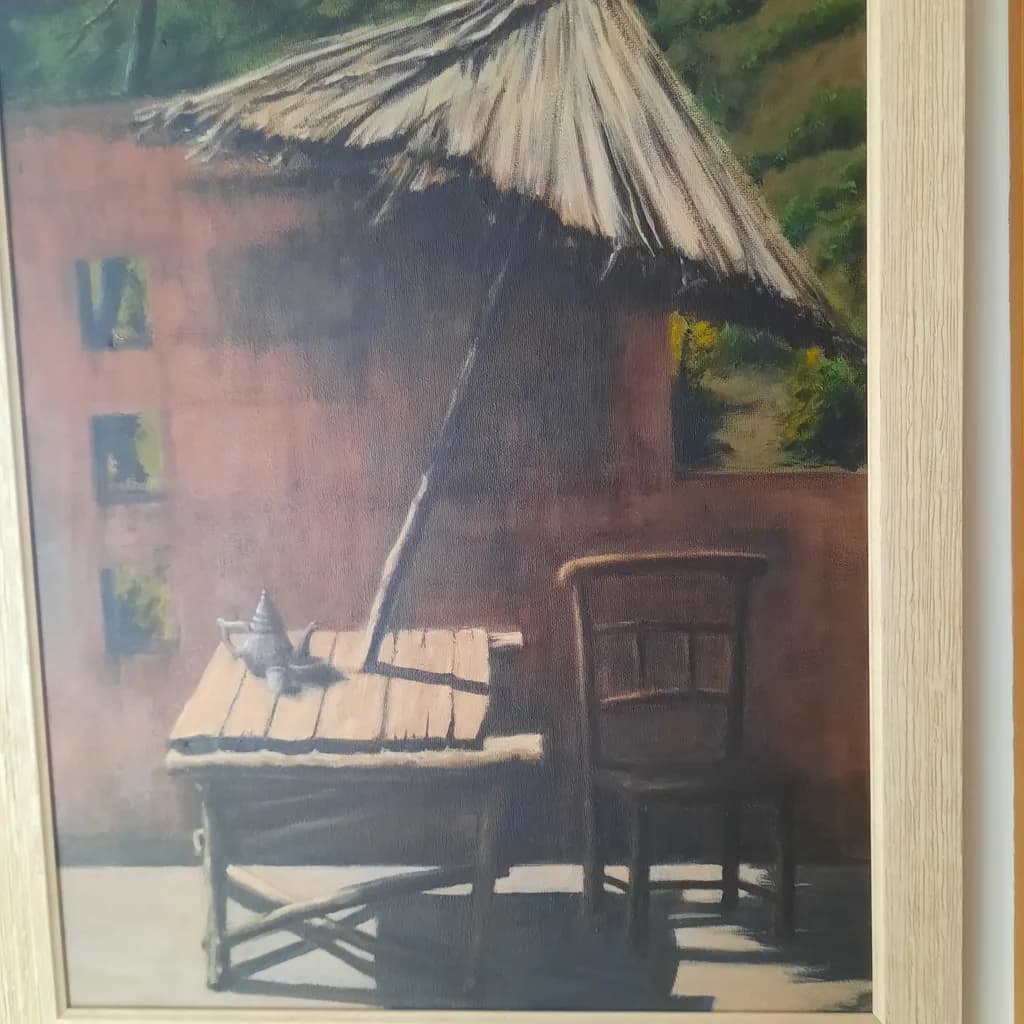 Thatched Cottage Table