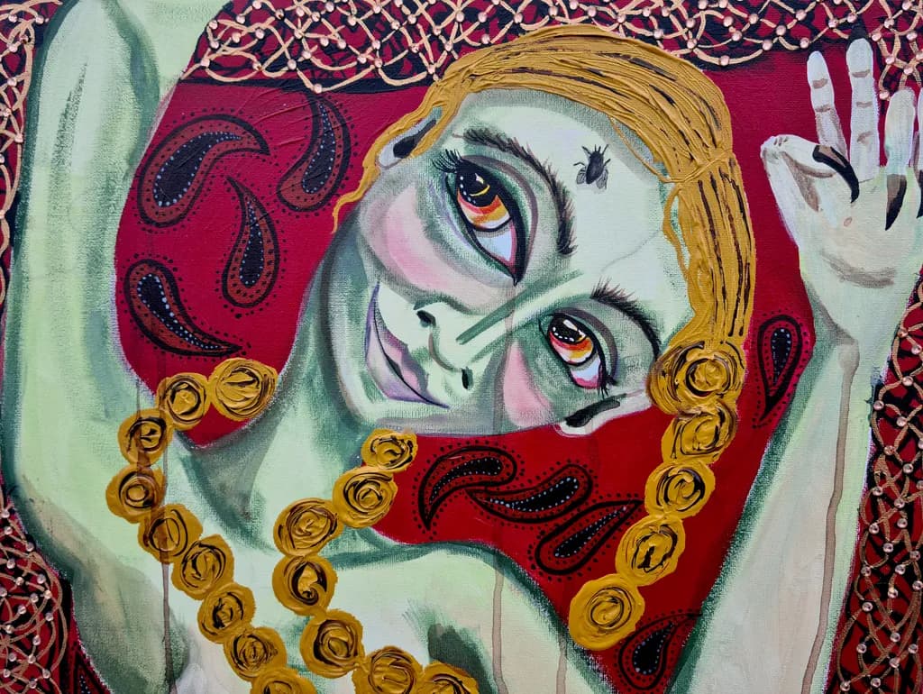 Red Scarf Portrait