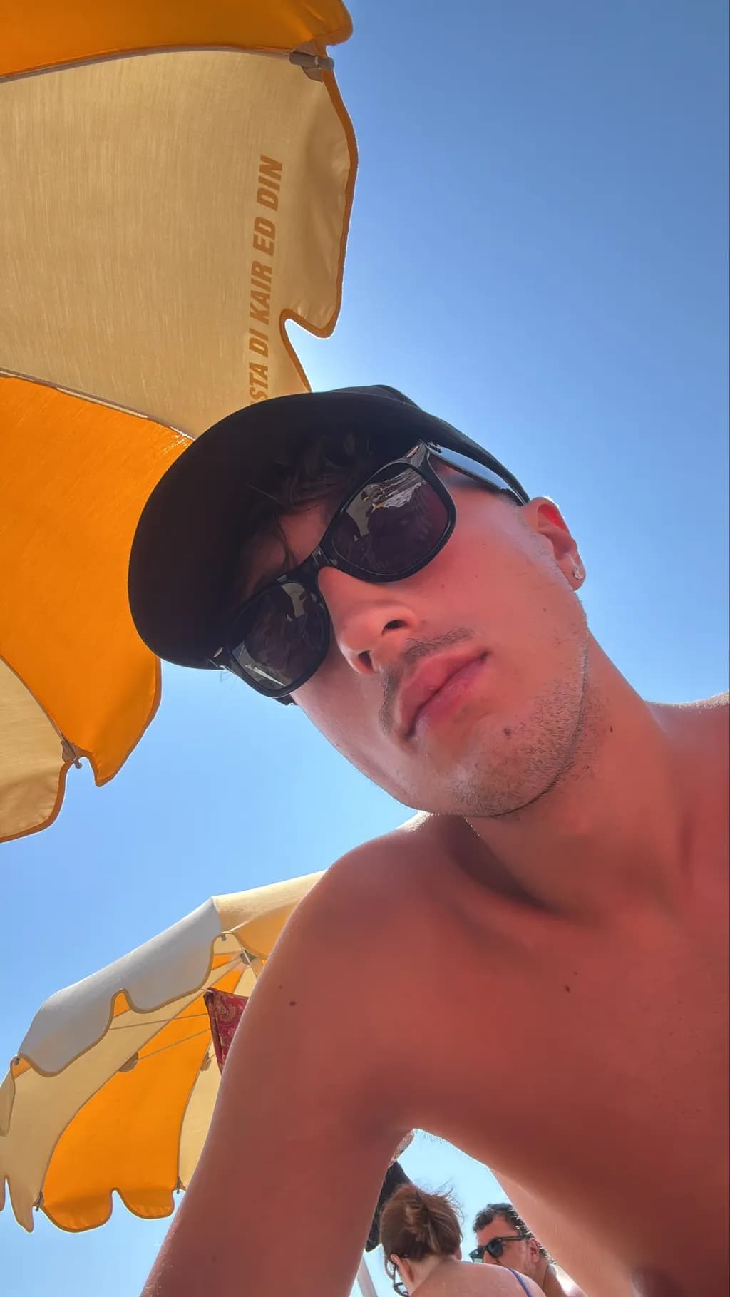 Under the Orange Umbrellas