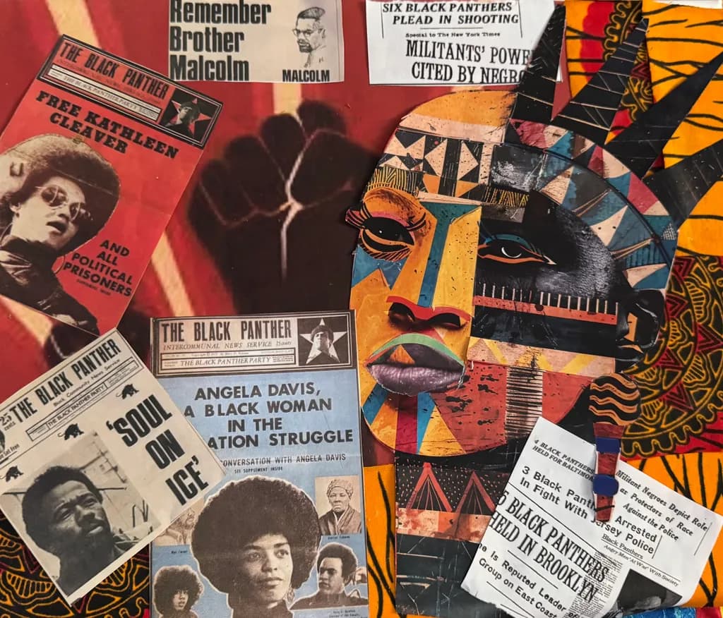 Black Panther Power Collage