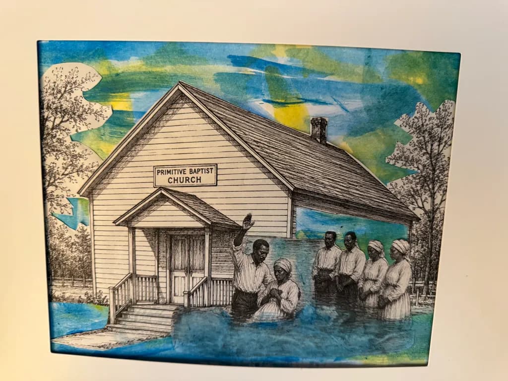 Baptism at Primitive Baptist Church