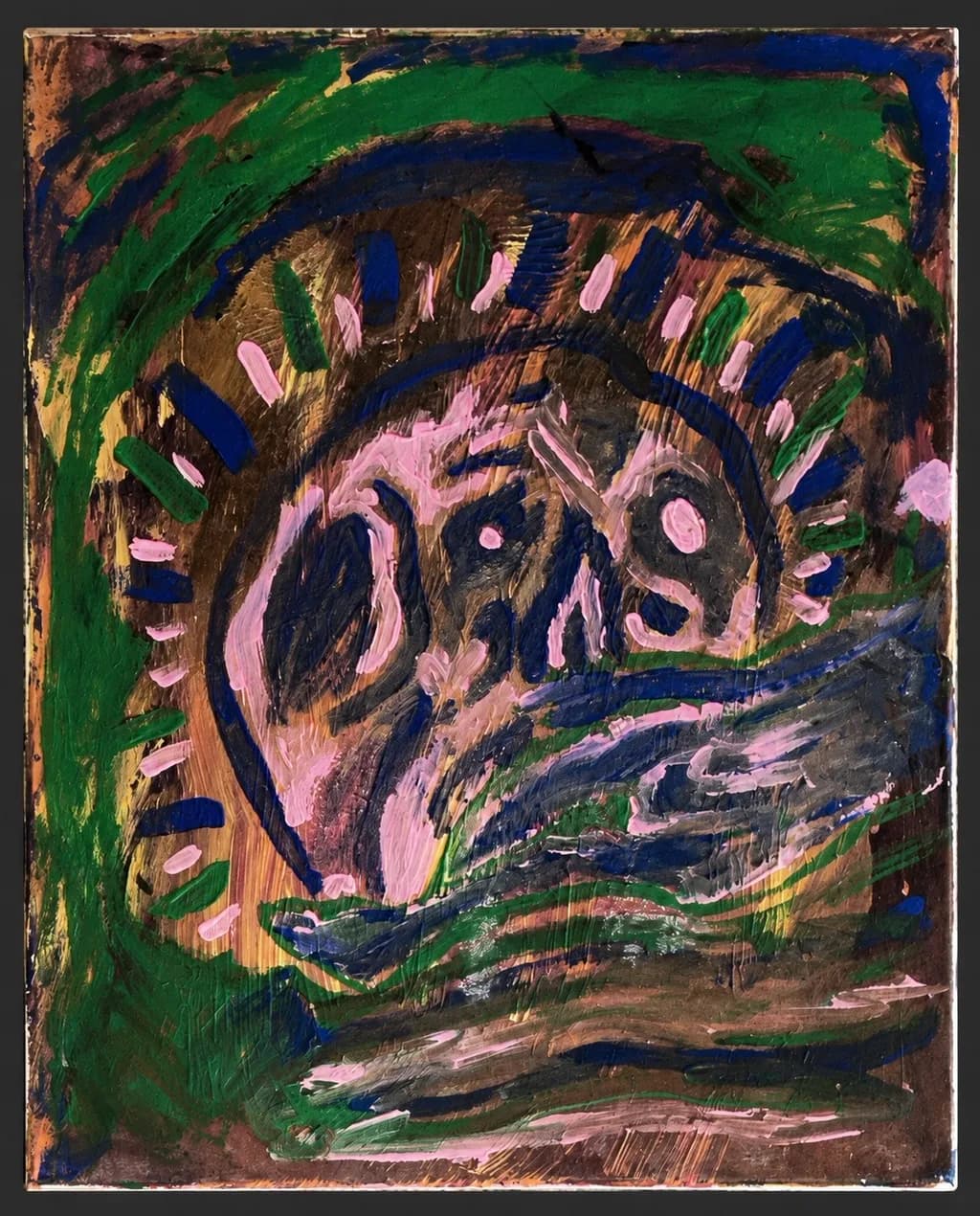 Midnight Painted Figure