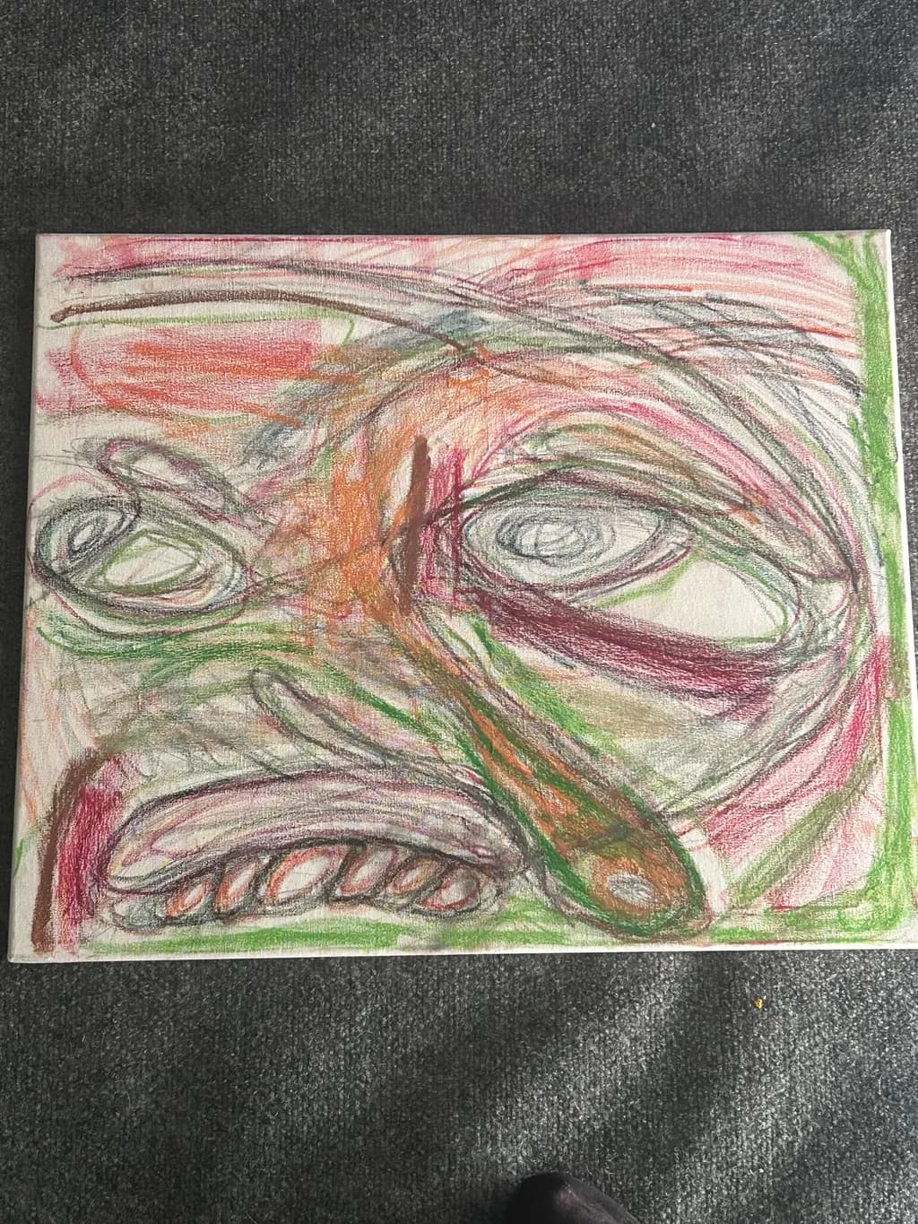 Colorful Abstract Portrait