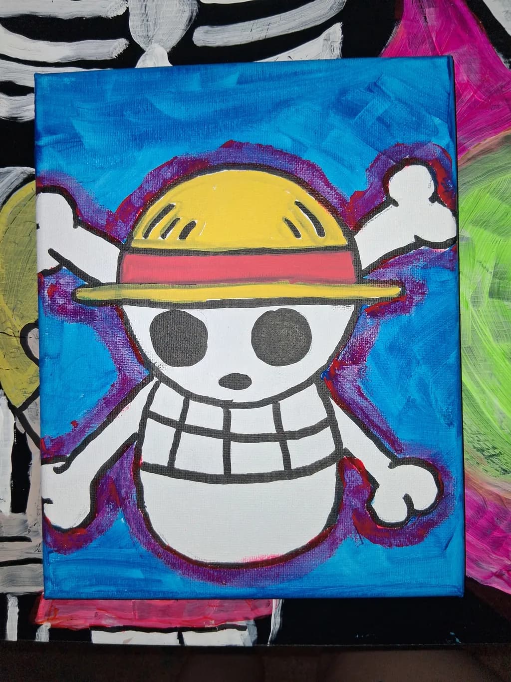 Helmeted Cartoon Hero
