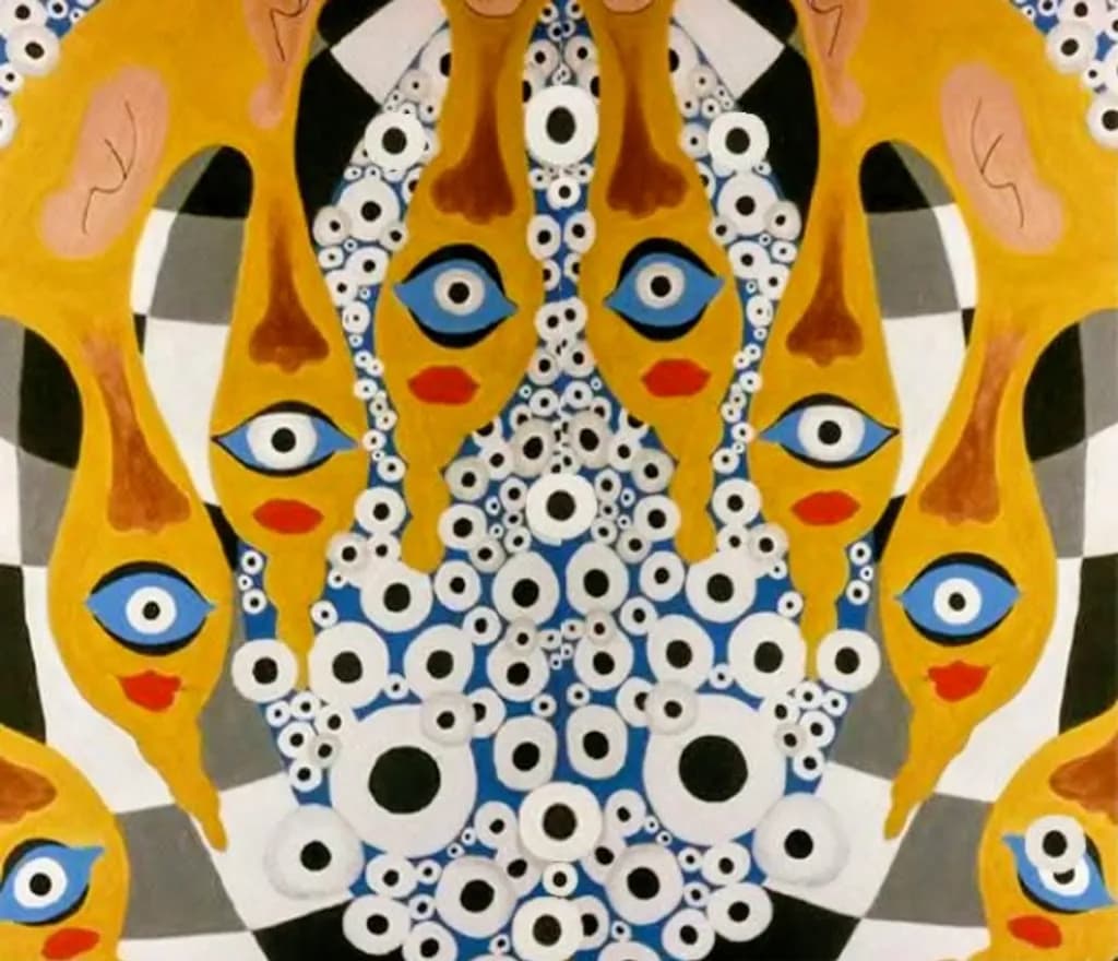 Golden Eyes Symmetry
