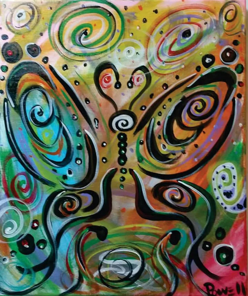 Psychedelic Spiral Garden
