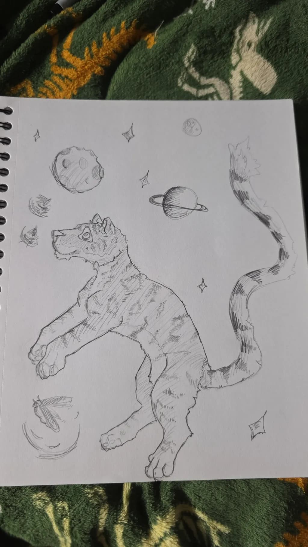 Cosmic Cat Sketch