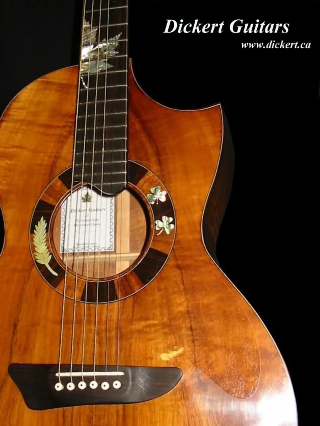 Dickert Guitars Koa