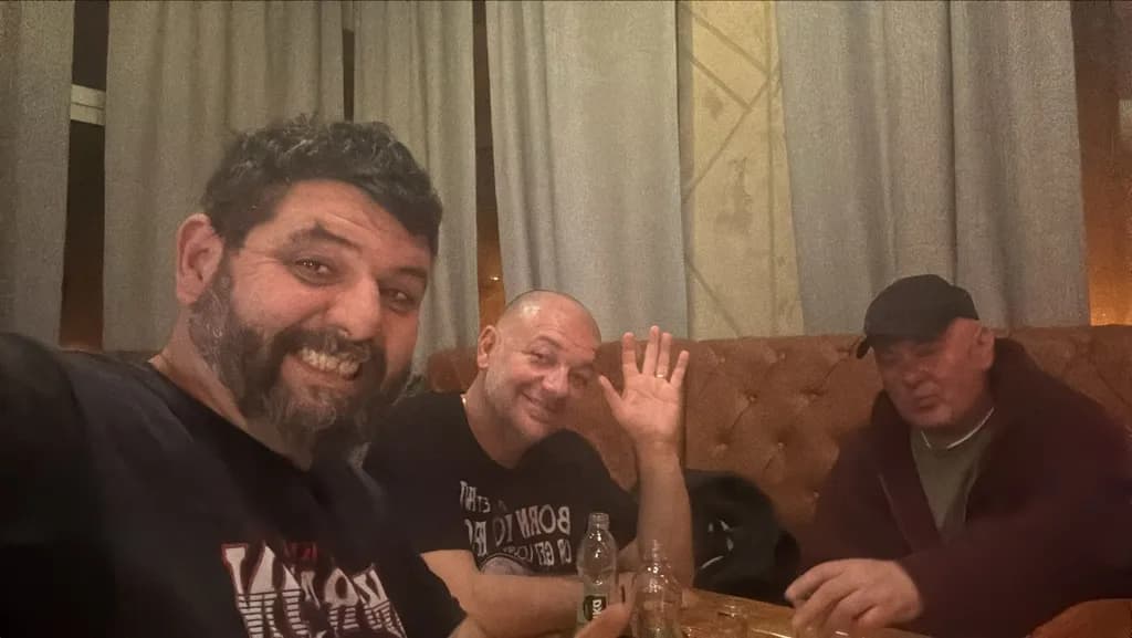 Friends at the Restaurant