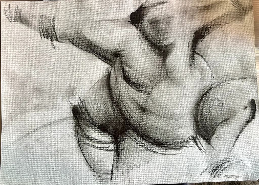 Reclining Figure Study