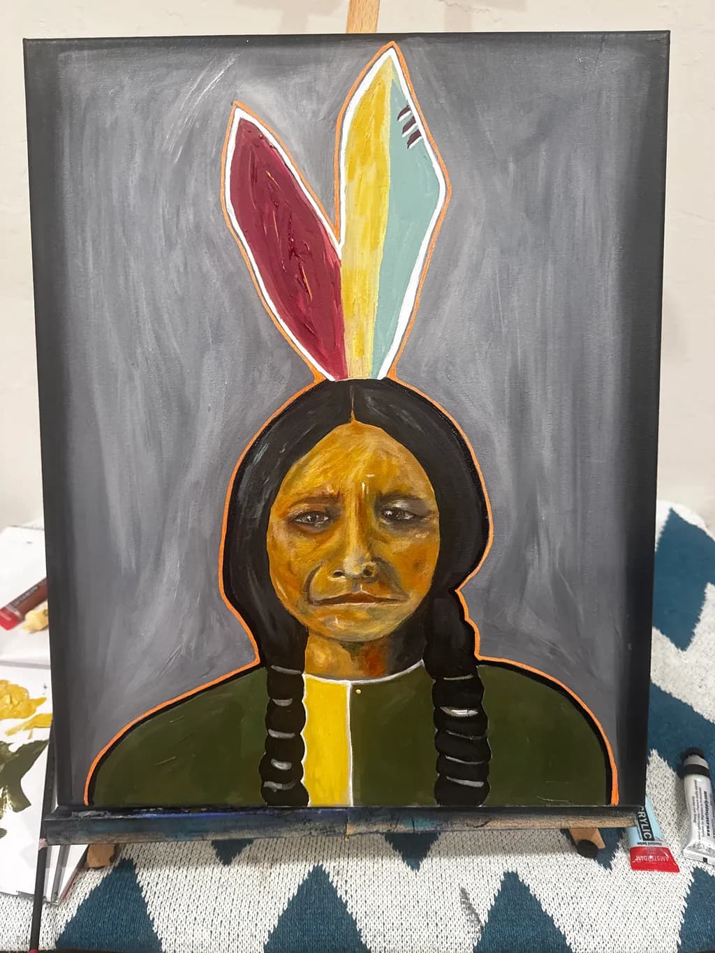 Sacred Rabbit Portrait