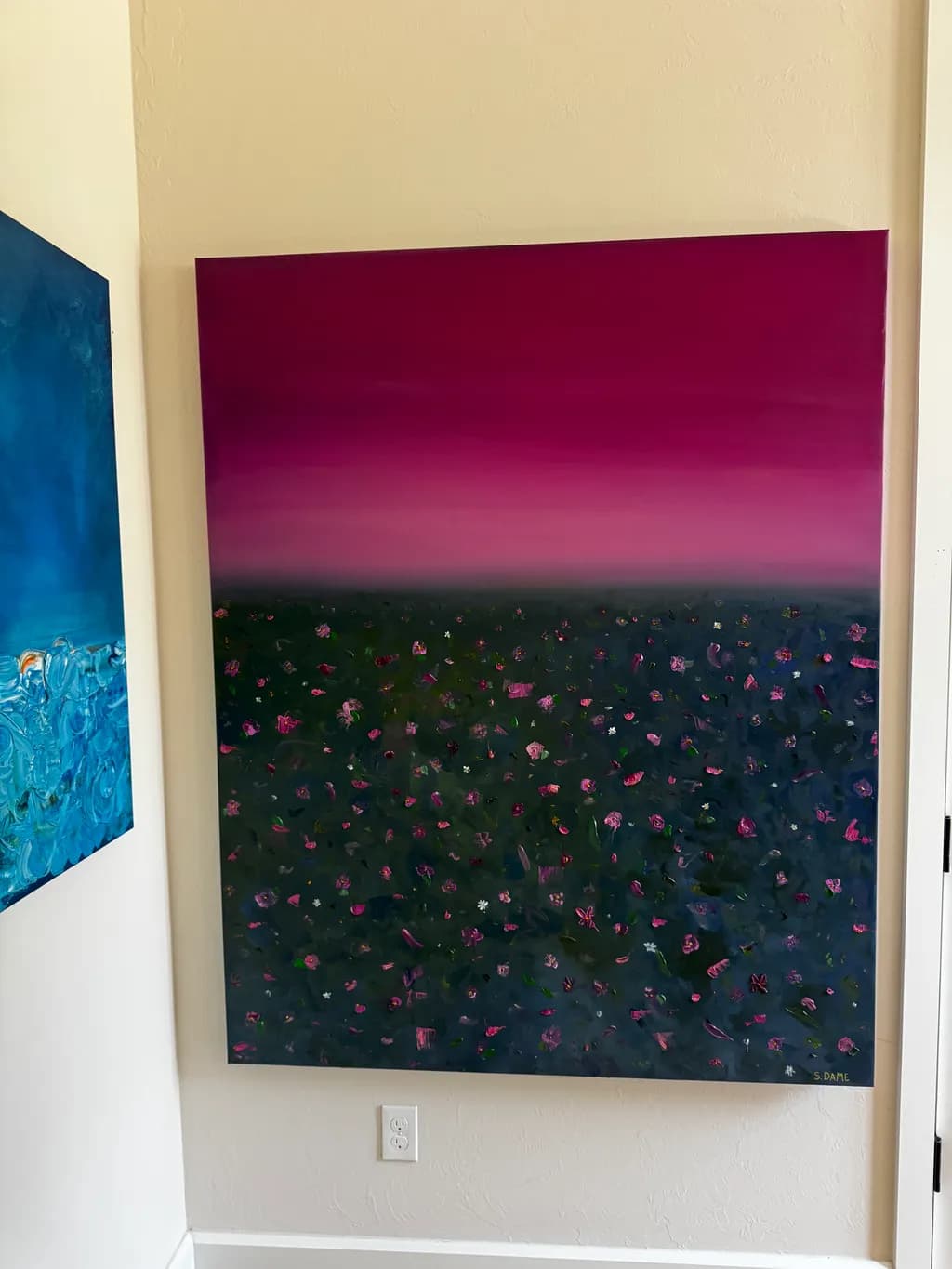 Magenta Sunset Garden