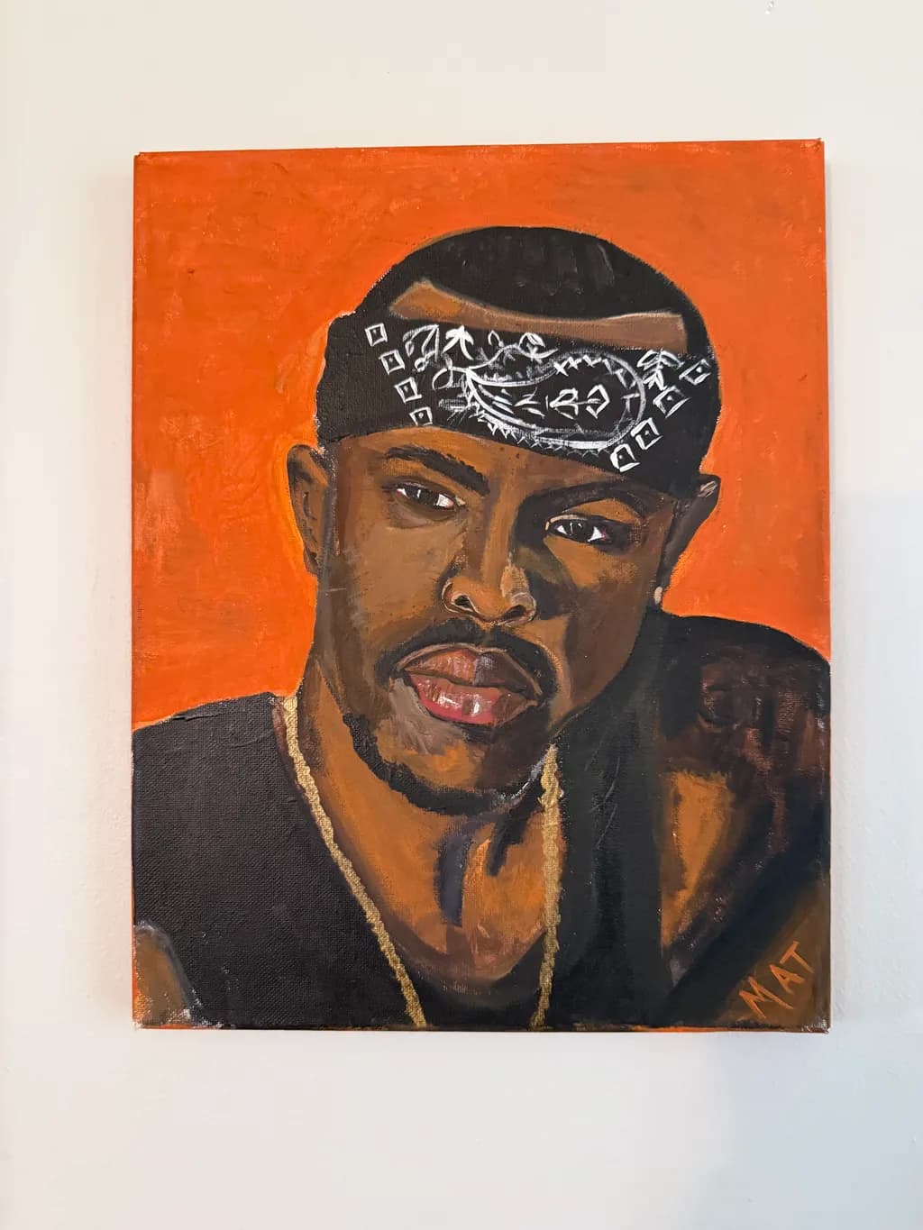 Orange Bandana Portrait