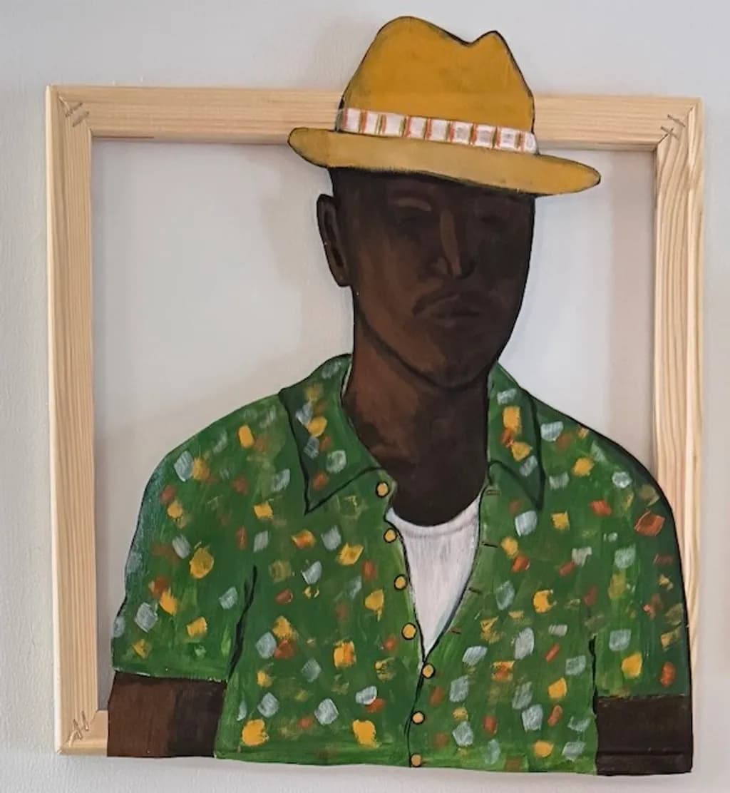 Golden Hat Portrait