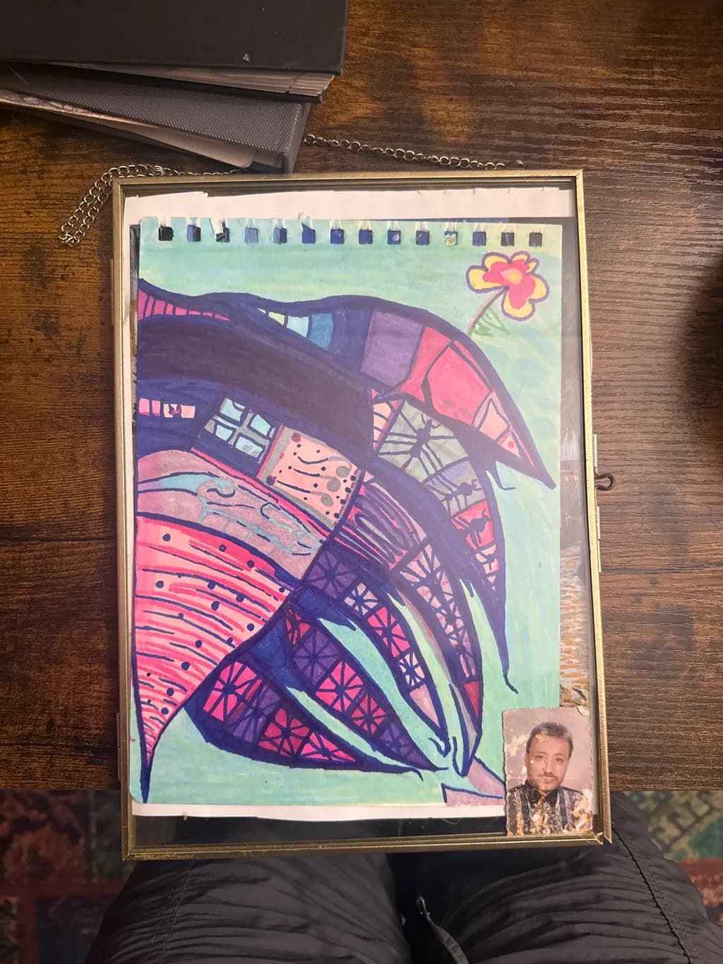 Patterned Wing Portrait