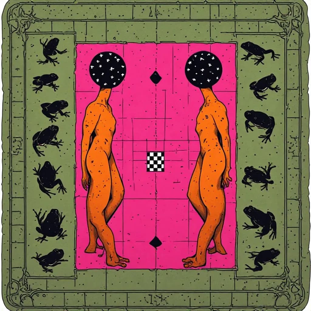 Frog Mirror Game