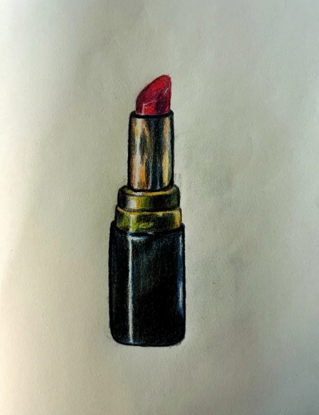 Crimson Lipstick
