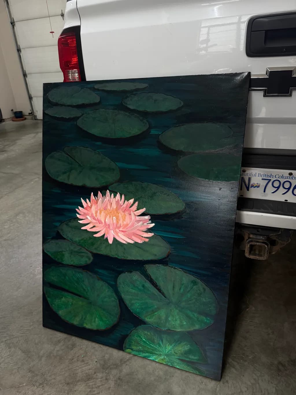 Pink Water Lily Pond
